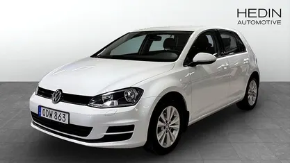 Begagnad VW Golf VII 110 HK (80 kW) 2016 Vit Kombi