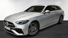 Silver Begagnad 2024 Mercedes C200 AMG line Kombi | 439 900 kr (Dyr)