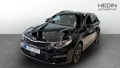 Svart (black) Begagnad 2018 Kia Optima GT-Line Kombi | 204 900 kr (Marknadspris)
