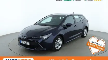 Mörkblå (blå) Begagnad 2022 Toyota Corolla Kombi | 226 000 kr (Superpris)