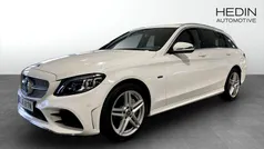 Vit (white) Begagnad 2020 Mercedes C300e Kombi | 319 900 kr (Marknadspris)