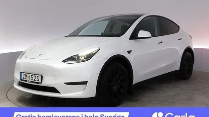 Vit Begagnad 2022 Tesla Model Y Long Range AWD SUV | 384 900 kr (Marknadspris)