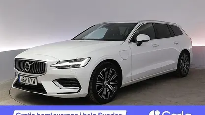 Vit Begagnad 2021 Volvo V60 Inscription Kombi | 317 990 kr (Marknadspris)