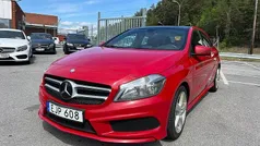 Röd Begagnad 2014 Mercedes A180 AMG Halvkombi | 109 900 kr (Marknadspris)