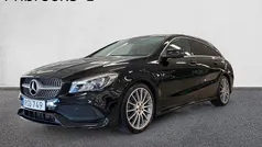 Svart Begagnad 2018 Mercedes CLA200 Shooting Brake AMG line Kombi | 219 800 kr (Marknadspris)