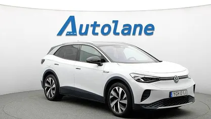 Begagnad VW ID.4 Pro Performance 150 kW (204 HK) 2021 Vit SUV