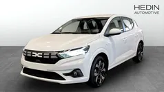 Vit (white) Ny 2025 Dacia Sandero Expression Halvkombi | 219 900 kr (Marknadspris)