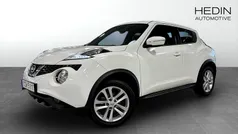 Vit (white) Begagnad 2017 Nissan Juke SUV | 89 900 kr (Bra pris)