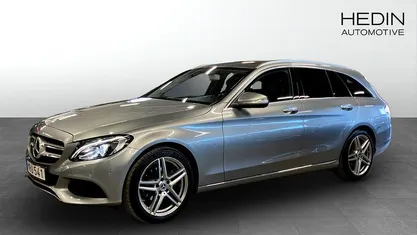 Begagnad Mercedes C220 Avantgarde 170 HK (125 kW) 2015 Silver Kombi