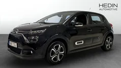 Svart (black) Begagnad 2022 Citroën C3 Feel Halvkombi | 134 900 kr (Marknadspris)