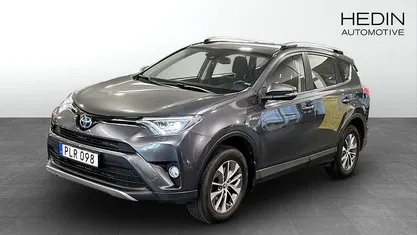 Grå Begagnad 2017 Toyota RAV4 Hybrid SUV | 189 900 kr (Marknadspris)