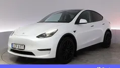 Vit Begagnad 2022 Tesla Model Y Long Range AWD SUV | 369 900 kr (Marknadspris)