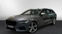 Grå Begagnad 2018 Volvo V90 R-Design Kombi | 289 900 kr (Marknadspris)