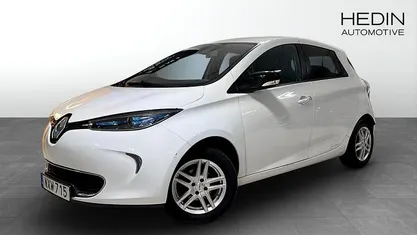 Begagnad Renault Zoe 64 kW (88 HK) 2016 Vit Halvkombi