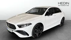 Vit (white) Begagnad 2023 Mercedes A250 AMG Halvkombi | 374 900 kr (Marknadspris)