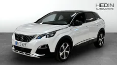 Vit (white) Begagnad 2017 Peugeot 3008 GT-line SUV | 204 900 kr (Marknadspris)