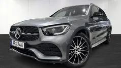 Grå (grey) Begagnad 2019 Mercedes GLC300 AMG SUV | 349 900 kr (Marknadspris)