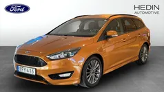 Orange Begagnad 2017 Ford Focus ST-Line Kombi | 124 000 kr (Lite dyr)