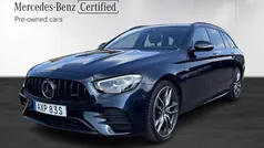 Mörkblå (blue) Begagnad 2022 Mercedes E53 AMG AMG Kombi | 685 000 kr (Marknadspris)