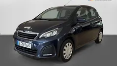 Mörkblå Begagnad 2014 Peugeot 108 Active Halvkombi | 64 900 kr (Marknadspris)