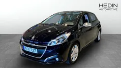 Svart (purple) Begagnad 2018 Peugeot 208 Halvkombi | 89 900 kr (Bra pris)