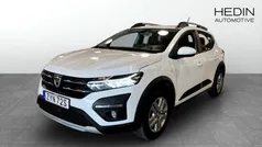 Vit (white) Begagnad 2022 Dacia Sandero Comfort Halvkombi | 154 900 kr (Marknadspris)