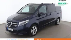 Mörkblå (blå) Begagnad 2018 Mercedes V220 Minibuss | 437 000 kr (Marknadspris)