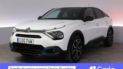 Vit Begagnad 2022 Citroën e-C4 Shine Halvkombi | 187 990 kr (Marknadspris)