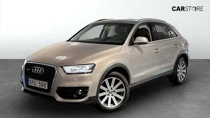 Krämfärgad Begagnad 2012 Audi Q3 SUV | 109 900 kr (Marknadspris)