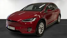 Röd (red) Begagnad 2018 Tesla Model X SUV | 399 900 kr (Bra pris)