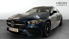 Blå (blue) Begagnad 2019 Mercedes CLA250 AMG Sedan | 309 900 kr (Marknadspris)