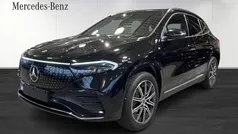 Svart (black) Begagnad 2025 Mercedes EQA250+ AMG line SUV | 489 900 kr (Superpris)
