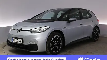 Begagnad VW ID.3 Pro Performance 150 kW (204 HK) 2020 Silver Halvkombi