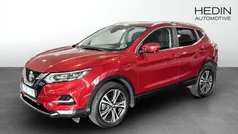 Röd metallic Begagnad 2019 Nissan Qashqai 360º SUV | 199 900 kr (Marknadspris)