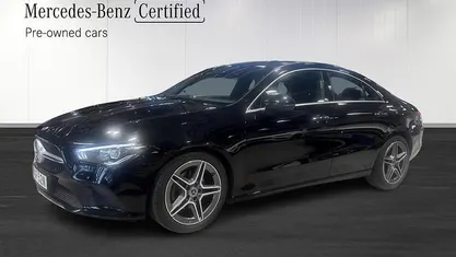 Begagnad Mercedes CLA200 150 HK (110 kW) 2021 Svart Sedan