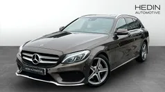 Mörkbrun (brown) Begagnad 2017 Mercedes C220 Kombi | 274 700 kr (Dyr)
