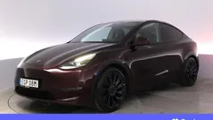 Röd Begagnad 2023 Tesla Model Y Performance SUV | 469 900 kr (Marknadspris)