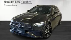 Grå (grey) Begagnad 2022 Mercedes C300e AMG Kombi | 468 900 kr (Marknadspris)