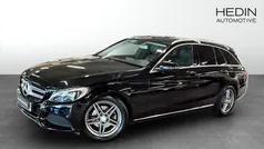 Svart (black) Begagnad 2015 Mercedes C220 Kombi | 178 700 kr (Bra pris)