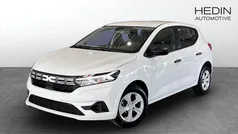 Vit Ny 2025 Dacia Sandero Halvkombi | 189 900 kr (Marknadspris)