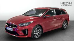Röd (red) Begagnad 2019 Kia Ceed Sportswagon Kombi | 199 900 kr (Marknadspris)