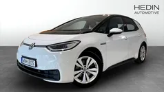 Vit (white) Begagnad 2021 VW ID.3 Pro Halvkombi | 279 900 kr (Marknadspris)