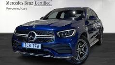 Svart Begagnad 2019 Mercedes GLC220 AMG Sportkupé | 379 900 kr (Marknadspris)