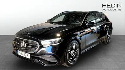 Svart (black) Begagnad 2024 Mercedes E300 AMG Kombi | 609 900 kr (Marknadspris)