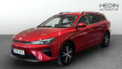 Röd Begagnad 2022 MG MG5 EV Luxury Kombi | 214 900 kr (Marknadspris)