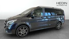 Mörkgrå (grey) Begagnad 2021 Mercedes V300 Exclusive Minibuss | 649 000 kr