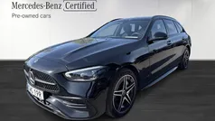 Svart (black) Begagnad 2023 Mercedes C300e Premium Kombi | 489 900 kr (Bra pris)