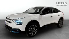 Vit (white) Begagnad 2022 Citroën e-C4 Feel Halvkombi | 189 900 kr (Marknadspris)