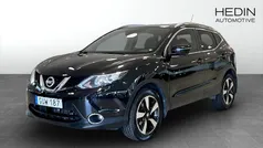 Svart Begagnad 2017 Nissan Qashqai N-Vision SUV | 144 900 kr (Bra pris)