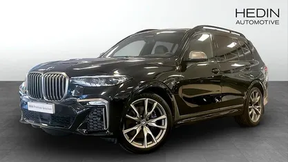 Svart (black) Begagnad 2019 BMW X7 M Sport SUV | 648 700 kr (Marknadspris)